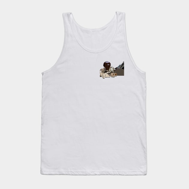 Plane and Simple Tank Top by Hofmann's Design